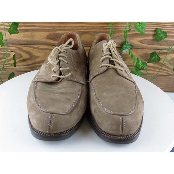 Johnston & Murphy Sz 9 Derby Oxfords Brown Leather Men Lace Up Passport Medium‎ main image 4